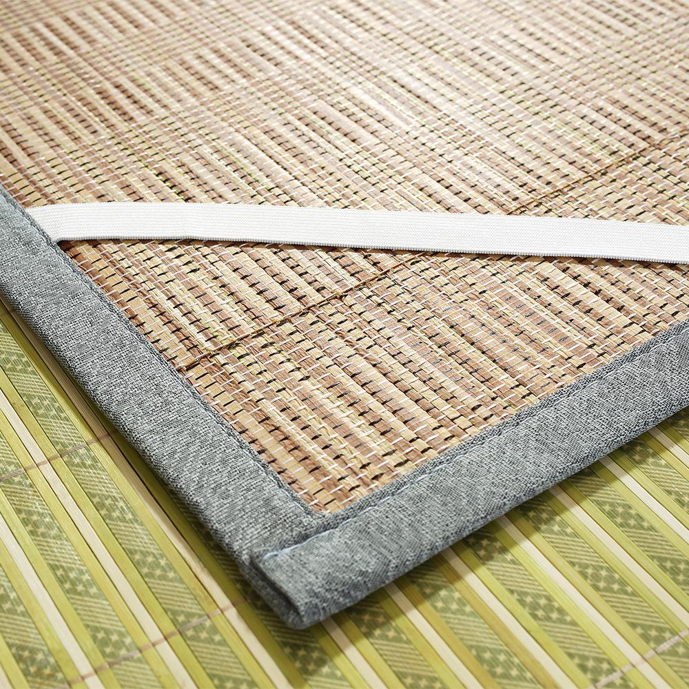 כרית ספת מחצלת במבוק קיץ קרח משי קיץ כרית מחצלת ספה בסגנון סיני כרית מחצלת במבוק כרית כיסא מחצלת קש