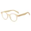 New Natural Bamboo Leg Anti Blue Light Reading Glasses Spring Foot Presbyopic +1.0 to +4.0 Easy Carry