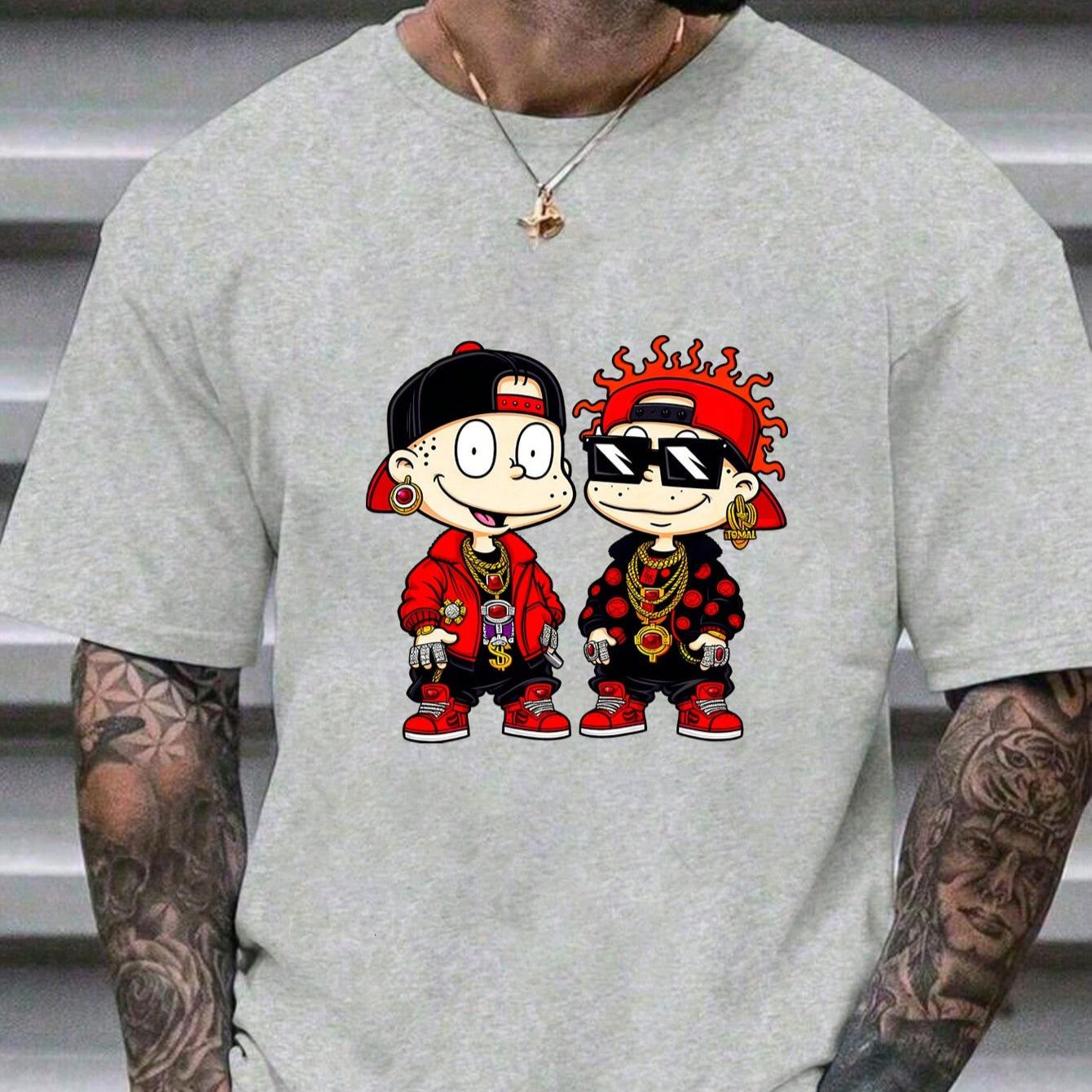 

Футболка с коротким рукавом для лета Новая мужская повседневная для работы Универсальная с круглым вырезом и коротким рукавом 5XL серый