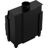 Steel fireplace KRATKI SIMPLE left 6 kW Ø 150