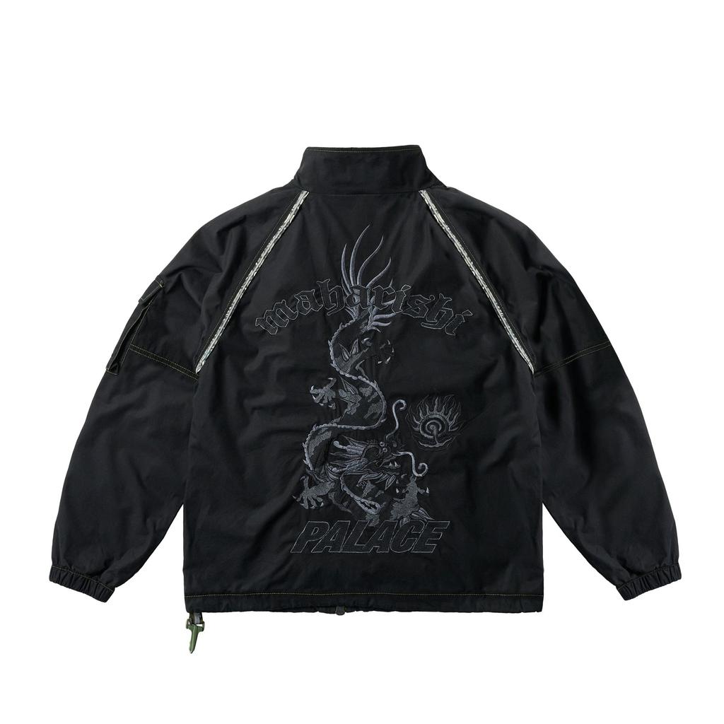 Palace X Maharishi Asymetric Track Jacket S25-6118-BLA