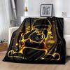 1pc, Golden Monkey Luxury Throw Blanket Perfect for Home Decor, Couch Cover, Outdoor Use, Travel, Camping, Car, Beach, Office Nap Soft