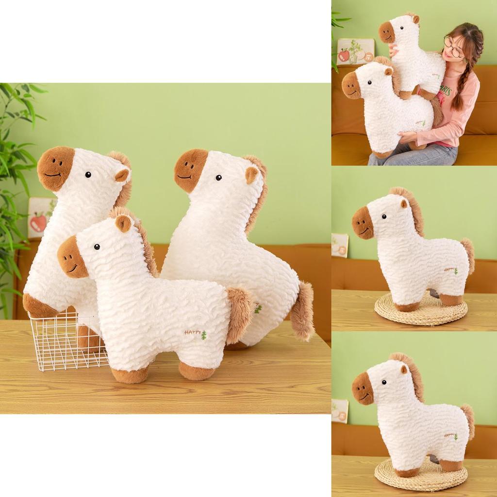 Plush Pony Toy For Kids With Pp Cotton Filling Perfect As Birthday Gift And Room Decor