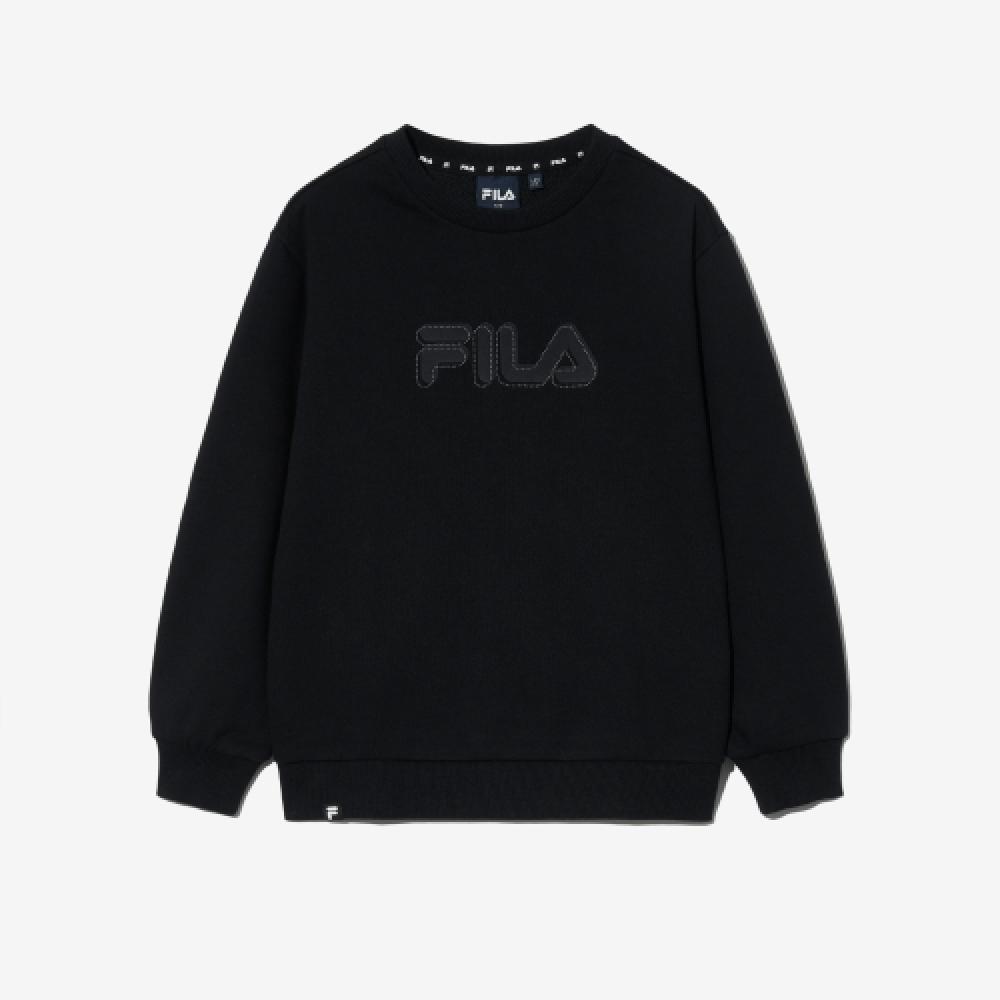 Basic Linear Sweatshirt  Fk2pog3101xblk 