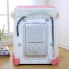 Lace dustproof protective cover flower shaped home decoration washing machine cover 4 colors randomly washable 60 * 60 * 85cm