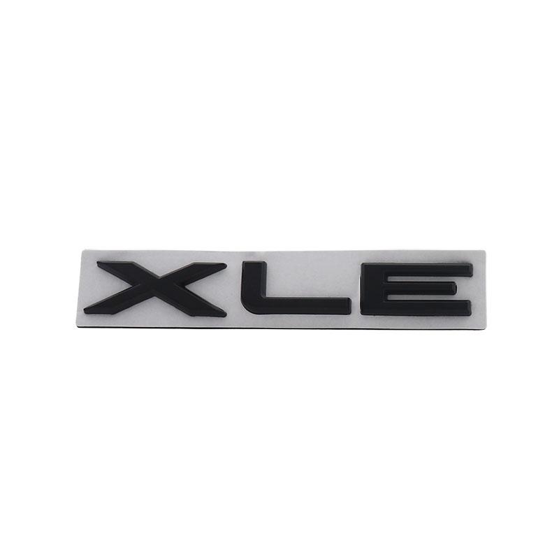 3D Premium XLE for car Tailgate Fender trunk Rear Bonnet Decal Emblem Badge Sticker Accessories