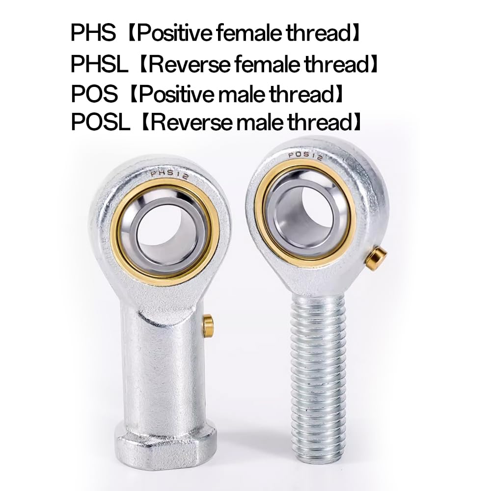 High Strength Fisheye Rod End Joint Bearings PHS PHSL POS POSL 18 20 22 25 2830 30-1 PHS PHSL POS POSL