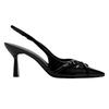 Luxuriöse Damen-Sommersandalen Elegante Schwarze Spitz zulaufende High Heels Büro-Damenschuhe Kreuzschnallenriemen Modisches Schuhwerk