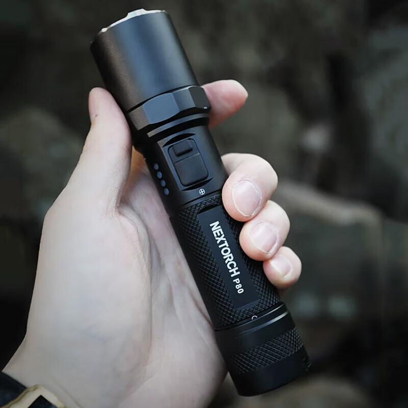 NEXTORCH P80+ Tactical Flashlight with V51 Quick Draw Holster