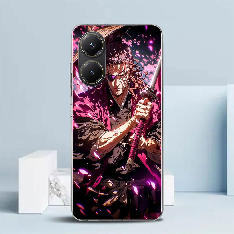 Bleach Kyoraku Shunsui Phone Case For Xiaomi Poco F7 Ultra X5 X6 X7 Pro M7 Redmi 15C 15 13C 13 12C 12 10C 10 10A 9 9C 9A 9T Cove