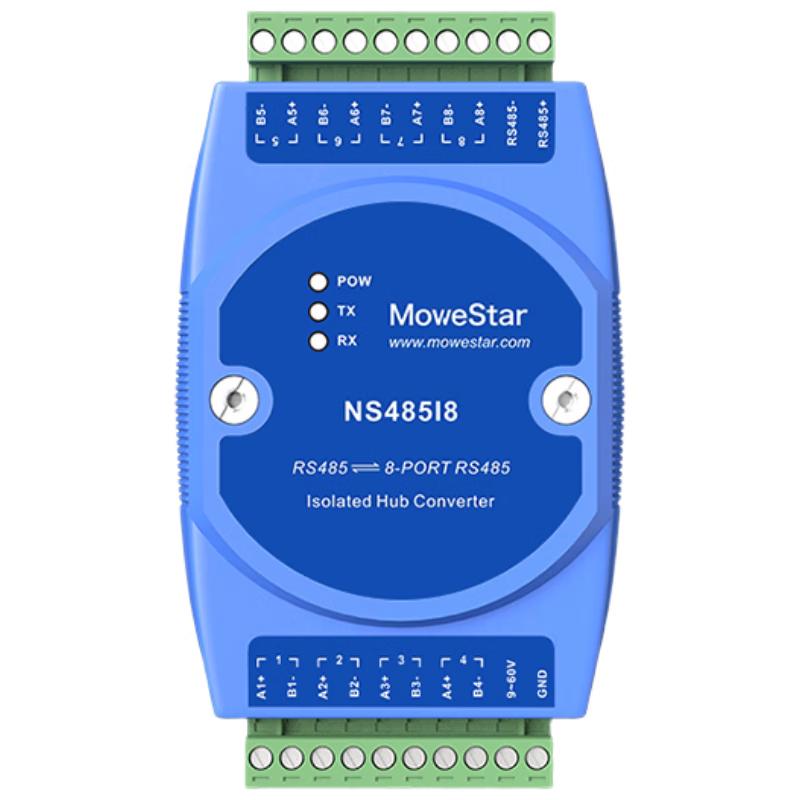 MoweStar Industrial RS232/RS485/RS422 Serial Converters & Hubs