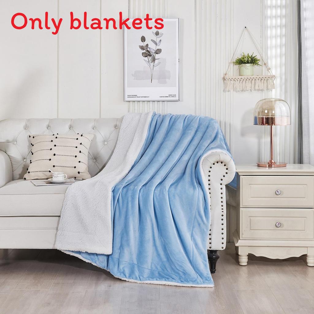 Plush Versatile Blankets With Classic Solid Colors For Home Decor Gifts And