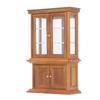 1:12 Scale Miniature Bookshelf High Simulated Wooden Cabinet Display for Doll House Decoration