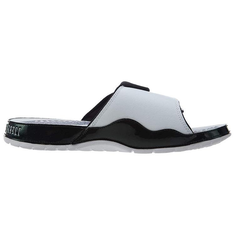 Jordan Hydro11 Chameleon Abrasion Resistant Slide Slippers Men's Black White Aa1336-117