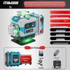 High Precision 16-Line Green Laser Level with Infrared and Strong Light