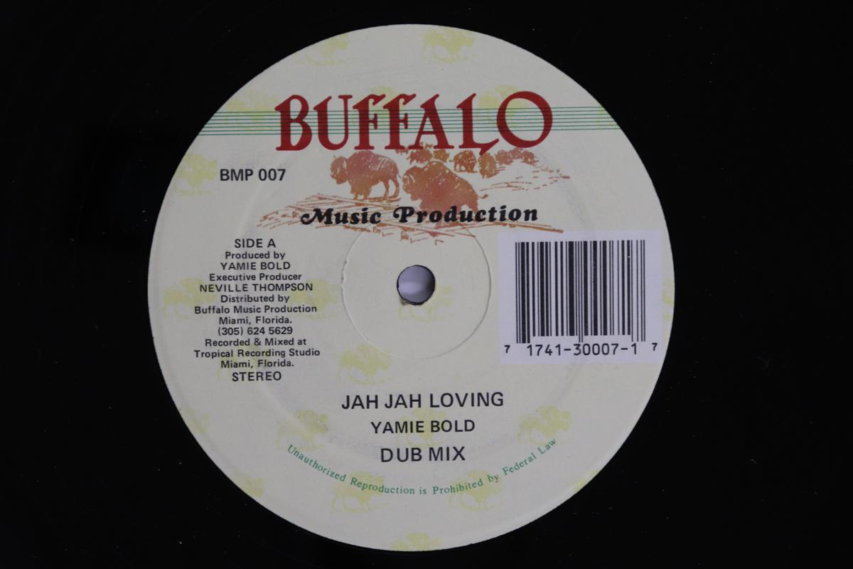 

12inch Record YAMIE BOLD DEBONAIR 3 PETER ST. Jah Jah Loving Dub For Those Who BMP007 BUFFALO MUSIC P US Reggae Ska Dub Used