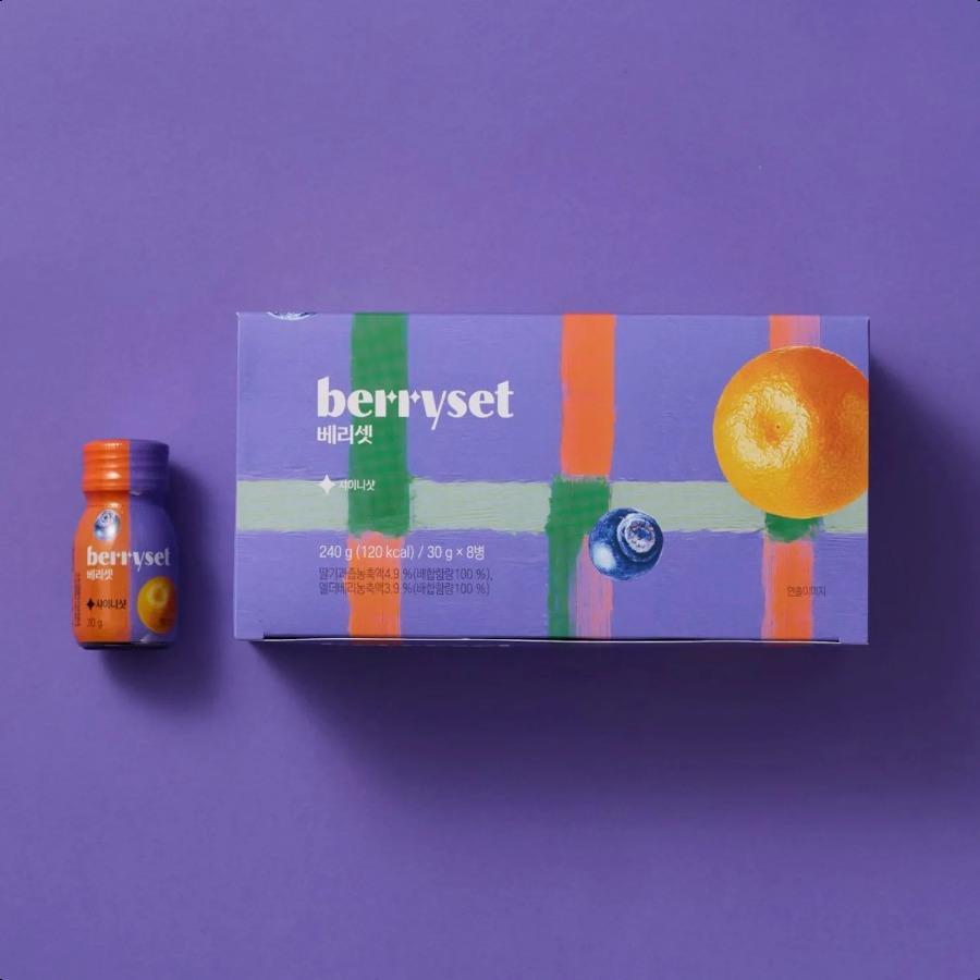 Berryset Shiny Shot 30g*8ea Berryset Shiny Shot 30g