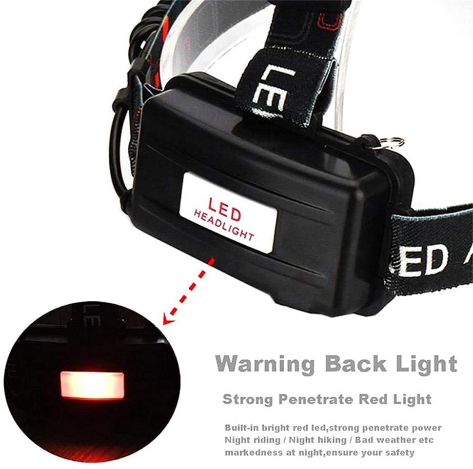 D5 Powerful 3led Headlamp Rechargeable Cap Light Led Head Headlight Head Lamp Fishing Hiking Camping Supplies Torch Led Headlamp