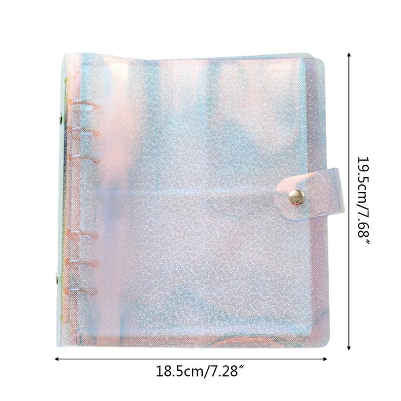 200 Pockets PVC Portable Photo Album Color Album for Mini Photo & Name Card X3UC