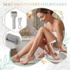 Electric Rechargeable Foot Callus Remover Tool Cordless Pedicure Device with Replaceable Roller Head for Smooth Foot Skin Care