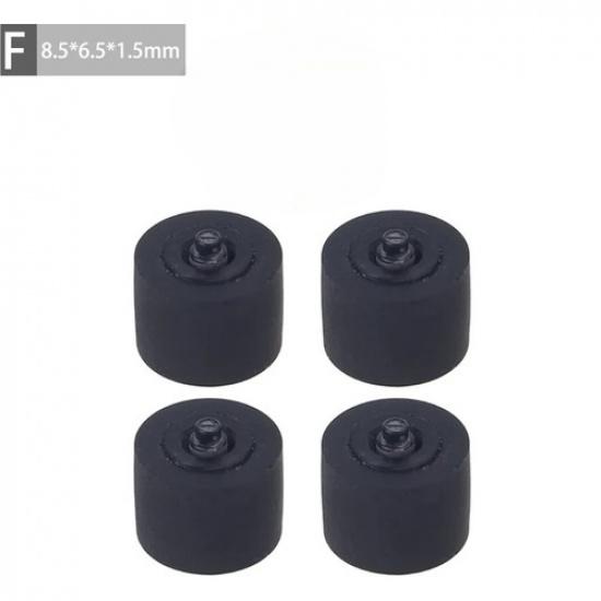 4PC/Set Tape Recorder Pinch Roller for Sony Akai Pioneer Cassette Pulley Player