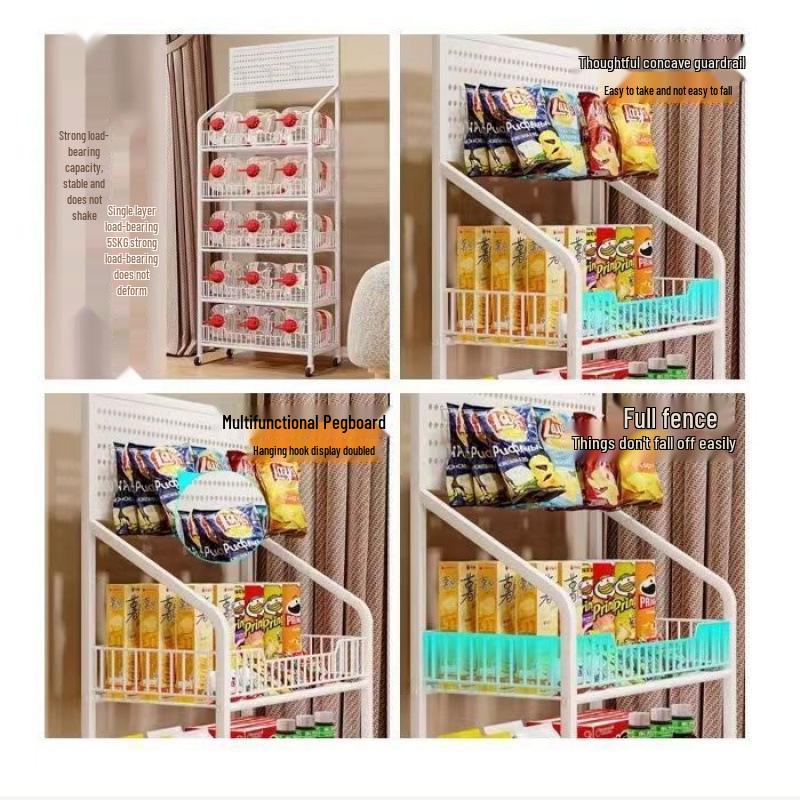 Mobiles Mehrschicht-Display- und Lagerregal für Kioske