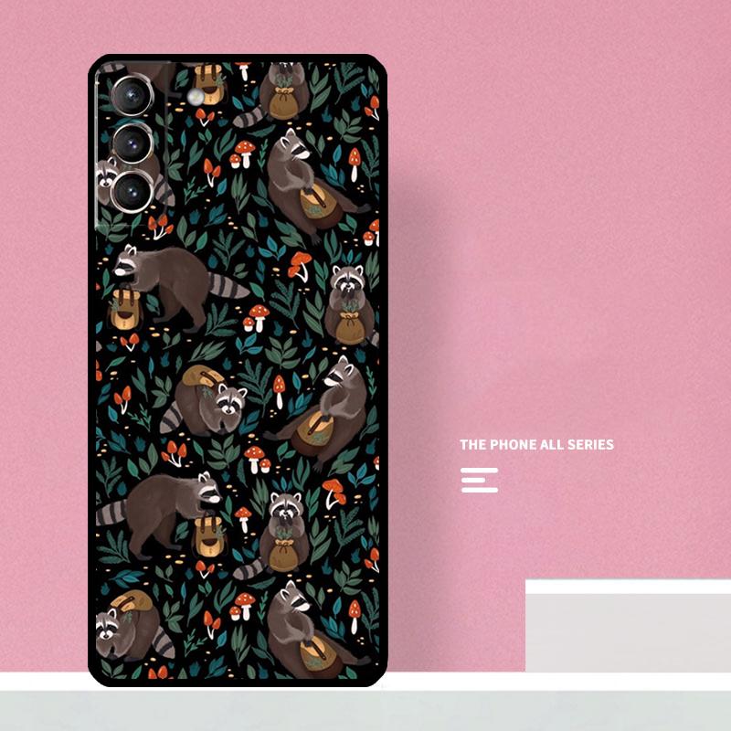 Funny little raccoon Phone Case For Samsung Galaxy S26 S23 Ultra S20 S21 S22 S24 S25 Plus S10 S25 FE Cover Coque
