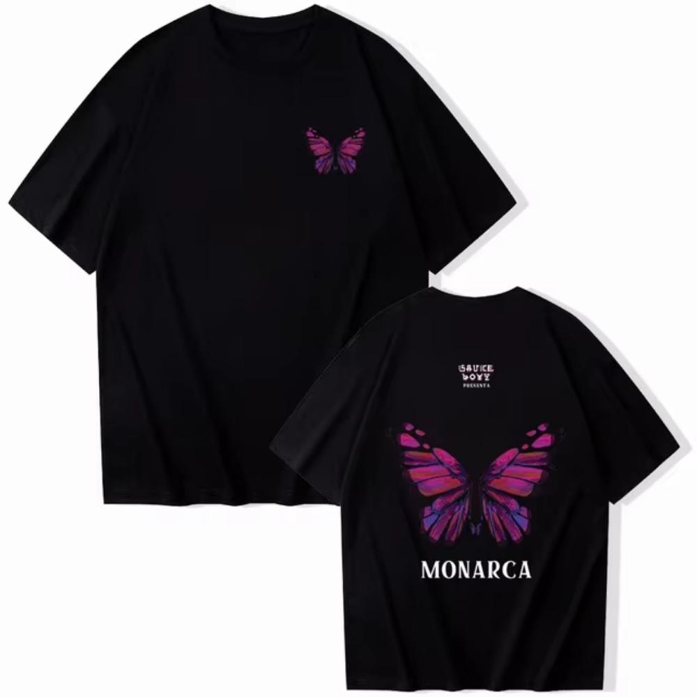 2023 Printed T-shirt Harajuku Fans Special Gift Graphic Tee Tshirts Tops Women Men Tee Camisetas Hot Eladio Carrion World Tour
