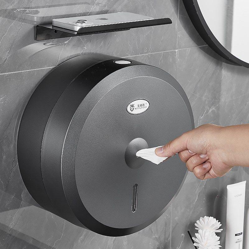 Large Waterproof Wall-Mounted Paper-Saving Tissue Box for Hotels