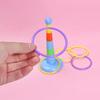 Rainbow Layered Children's Educational Ring Toy for Outdoor Play