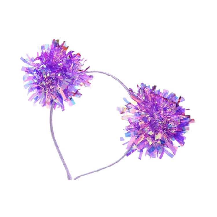 Adjustable Glittering Headwear Comfortable Headbands Birthday Party Headwear for Cosplay and Holiday Parties