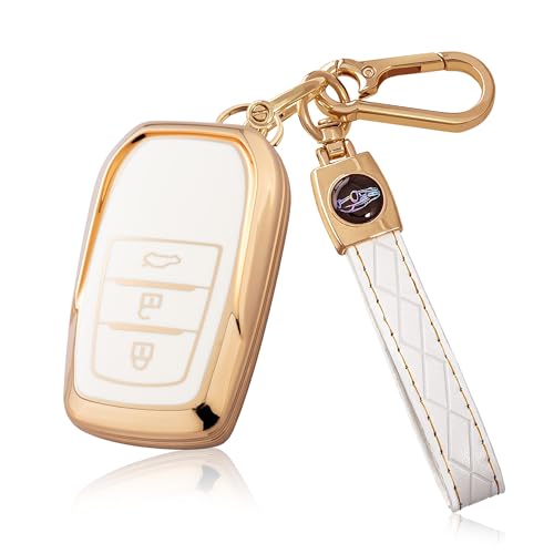 

[Unhoke] Чехол для ключа новой серии Harrier 80, чехол для смарт-ключа Corolla Cross поздней модели Yaris Cross, чехол для ключа Prius серии 60, серии Land Cruiser 250, серии 300 Cr