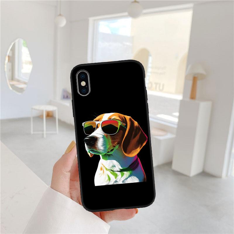 LO14 Beagle Dog Soft Shell Phone Case for Redmi Note 10 11 12 Pro Max 10S 10C 10T 11A 11S 12S 12C