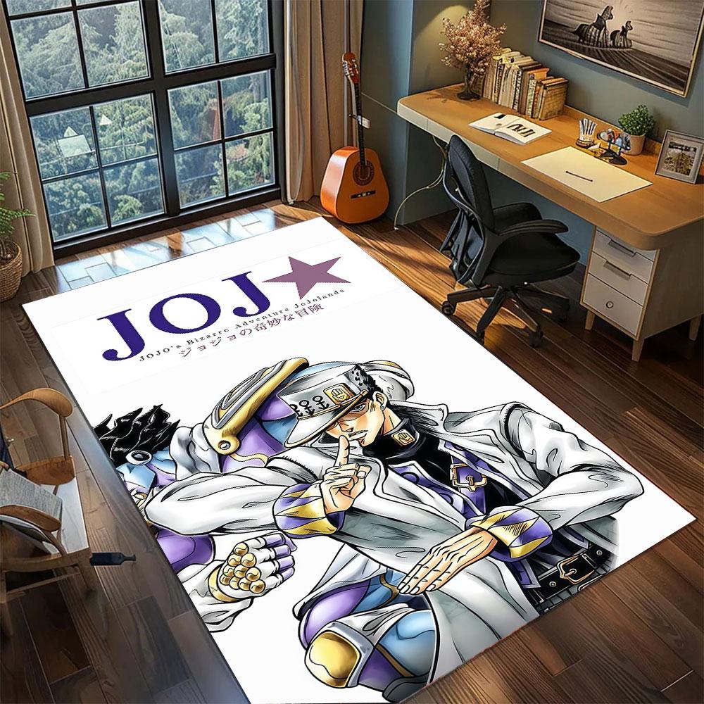 

Ковер Джотаро Куджо JoJo для гостиной, спальни, домашнего декора, крутой коврик из фильма, игровой коврик для пола 60x90cm