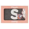 Miffy Initial Pouch Gray W X 11cm H X 5cm D Women's (30601203) (30601204B) (Initial S) Approx. 16.5cm