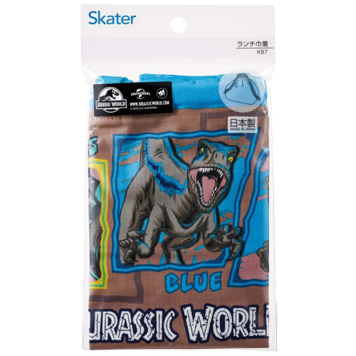 Skater Children's Drawstring Lunch Bag, Made In Japan, Jurassic 24, Boys' KB7-A