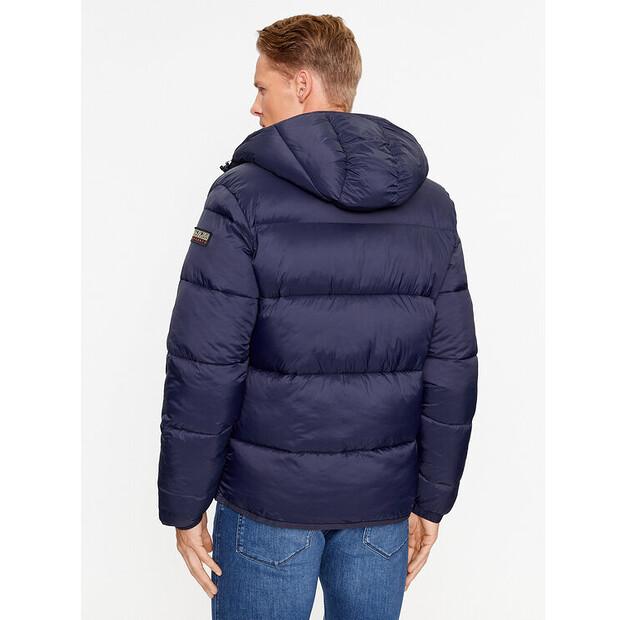 Winter Jacket Napapijri A-Suomi NP0A4GJE Dark Blue Standard Fit