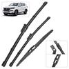 For SsangYong Rexton Y400 Y450 Y461 2018 - 2025 Wiper Front & Rear Wiper Blades Windshield Windscreen Window Brushes 26"+20"+13"