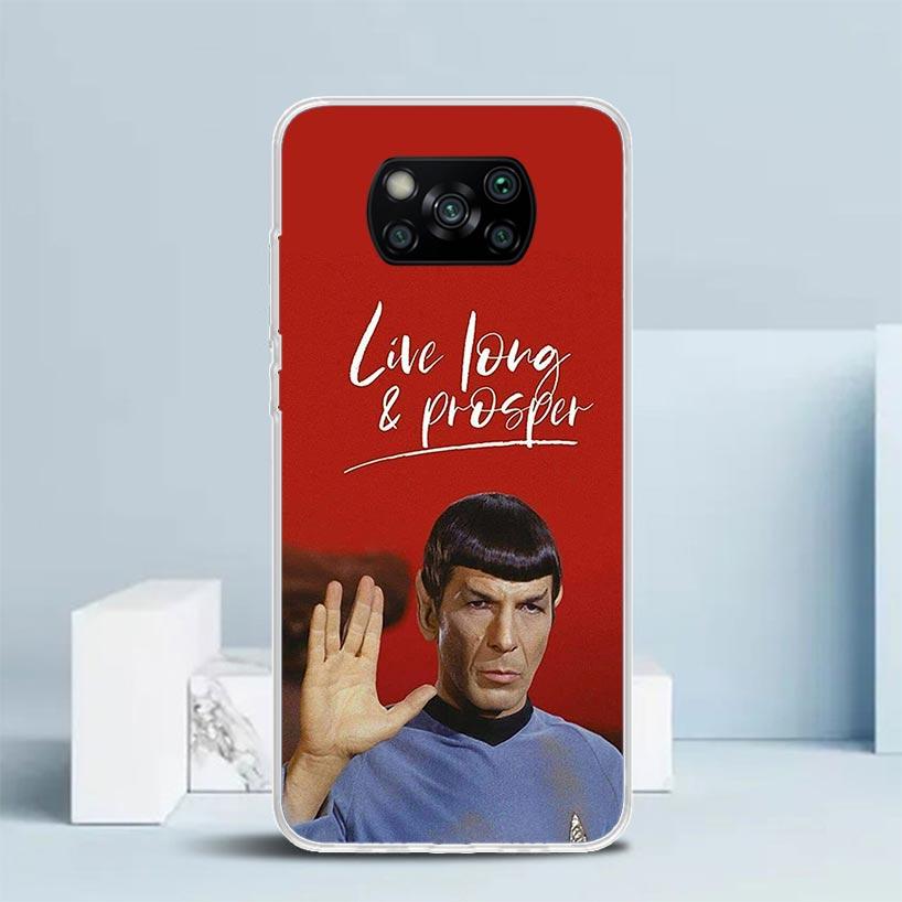 Star Movie T-Trek Soft Cover for Xiaomi Poco F7 Ultra X7 X6 X5 Pro M7 Phone Case Redmi 15 15C 13 13C 12 12C 10 10C Print Shell P