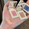 A Touch of High-End Woodiness~ Rainbow Crushed Diamond Shimmer Single-Color Eyeshadow, Clear and Dazzling, Sparkling with Fine Pearlescent Glitter