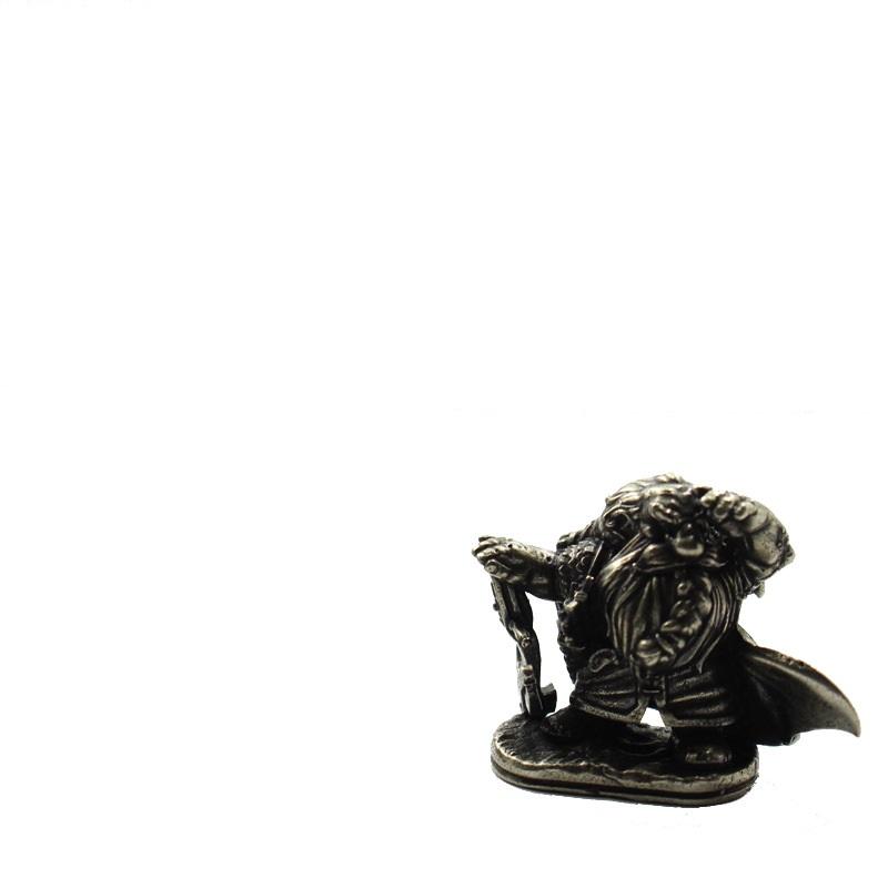 Vintage Dwarven regiment Dwarf Mage Soldier Model Figurines Toys Board Game Chess Car Decoration Boys Gifts