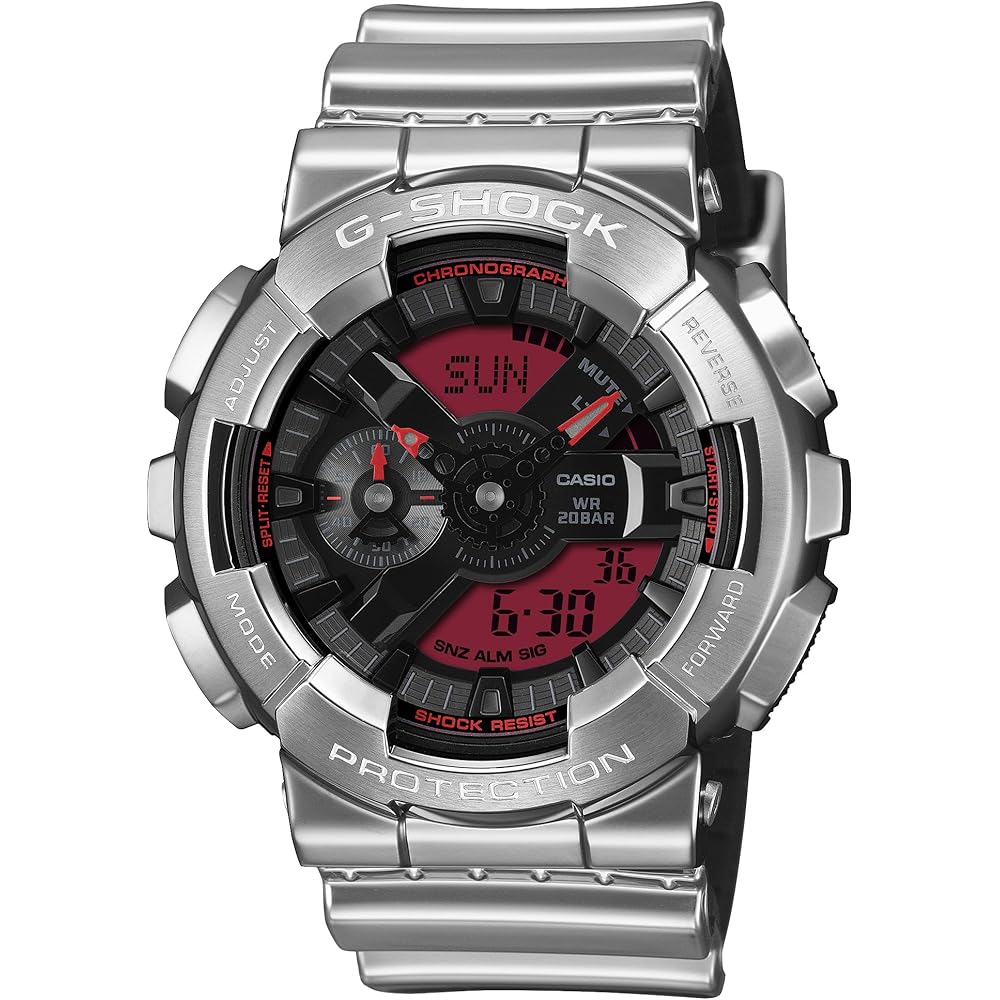 

Casio G-Shock GM-110YRA-8AJF Men s Silver Watch Water Resistant Durable Design