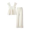 Ggpx Heart Neck Bustier Blouse Set Two Piece  Gp4op071f 