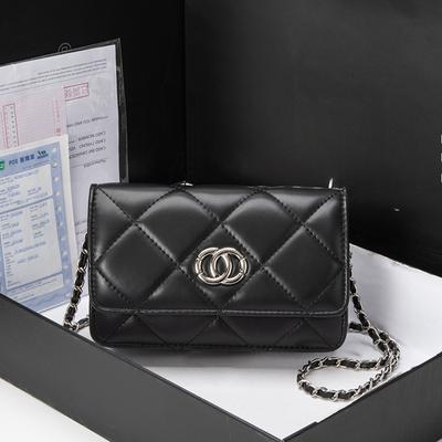 Xiaoxiangfeng Leichte Luxus Damen Koreanische Neue Umhängetasche Mode Diamantkette Einzelne Schulter Umhängetasche Vielseitige Damentasche