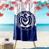 MSV Duisburg Print Strandtuch, Großes Weiches Schnelltrocknendes Handtuch für Strand Camping Schwimmen