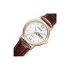 CITIZEN Ecology Drive Collection Light Powered Quartz Movement Cow Leather Strap Watch Women's Watch EW3252-07A