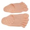 1 Pair Large Foot Slippers Shoes Cover Halloween Cosplay Costume Props Party AccessoriesYellowish