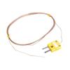 High Accuracy K Type Thermocouple Probe Cable with Coating Quick Connect Plugs Oxidation Resistant for Industry