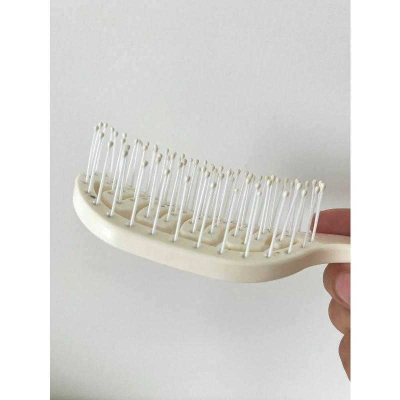 1pc Mini Hollow Portable Styling Comb, Hair Brush, Comb, Hair Tools For Barber Salon Hair Accessories Brushes, Edge Brush Hair Comb