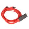 TypeC to High Definition Multimedia Interface Adapter Cable USB 3.1 Phone to TV Charging Wire(Red )